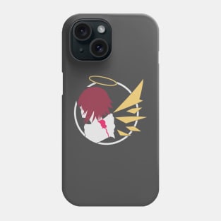 Exusiai Logo simple White Phone Case