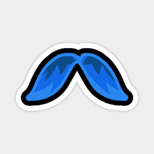 Mustache funny design Magnet