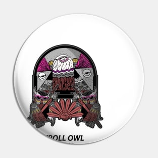 Dark Magician Troll Owl Pin