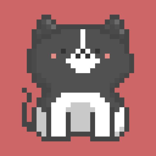 Pixel Quiet Cat 11 by Infinite Mew Mew