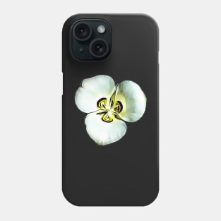 Utah State Flower Sego Lily Calochortus Nuttallii Pattern Phone Case