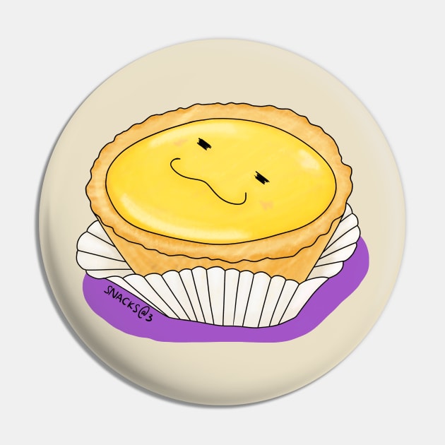 Delicious yellow egg tart Pin by Snacks At 3