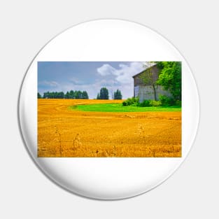 Summer Wheat Field Pin