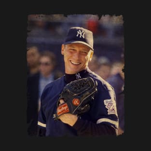 David Cone in New York Yankees T-Shirt