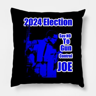 2024 Election Blue Feb Hero Say No To Gun Control Joe Pillow