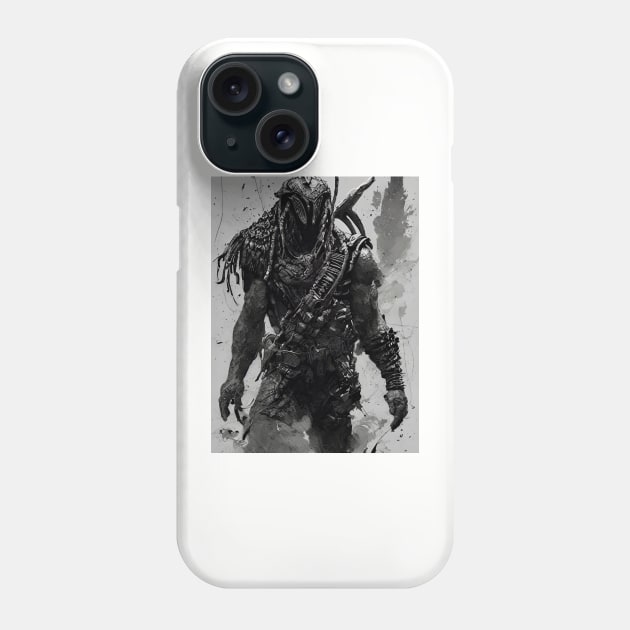 Yautja Clan Leader Phone Case by Quotechella Merch