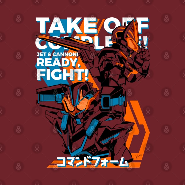 Kamen Rider Geats Command Form by titansshirt