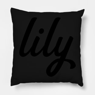 Lily Personalized Pillow