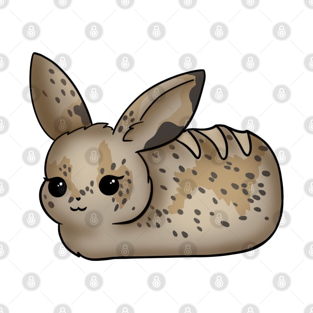 Cinnamon raisin Bunny loaf by AustomeArtDesigns