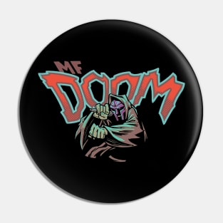 mf doom peach Pin