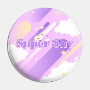 New Jeans Super Shy Purple Ver. Pin