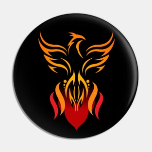 Phoenix Rising Pin