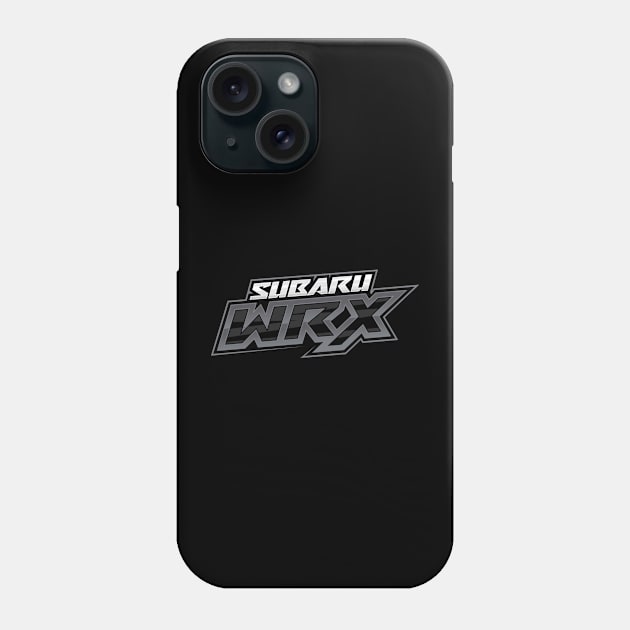 Magnetite Grey WRX Phone Case by RetroWRX Inc.