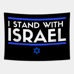 I Stand With Israel Tapestry