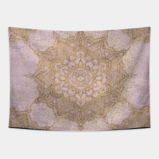 rose gold mandala bohemian wallart Tapestry