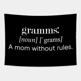 Gramms Definition Birthday Gift Mothers Day Present Tapestry