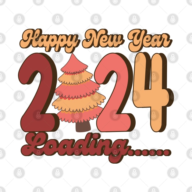 Happy New year 2024 loading by MZeeDesigns