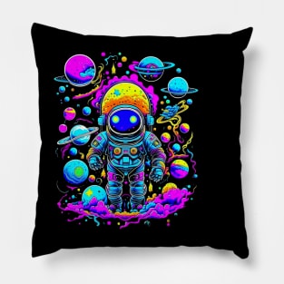 Cosmic Astronaut Pillow