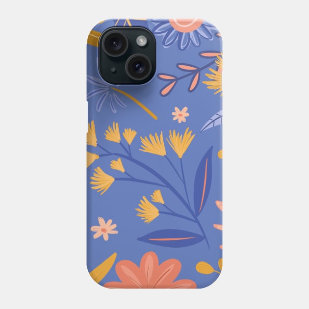 Blooming Phone Case by AS.PAINTINGS