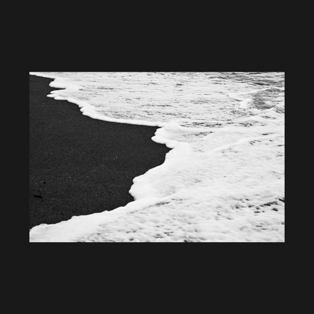 Ocean Waves, Black and White by Kate-P-