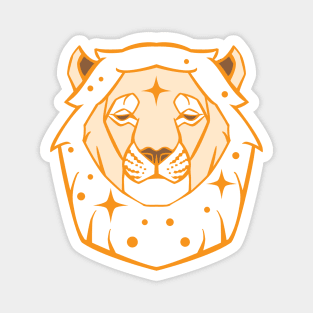 Golden Lion Magnet