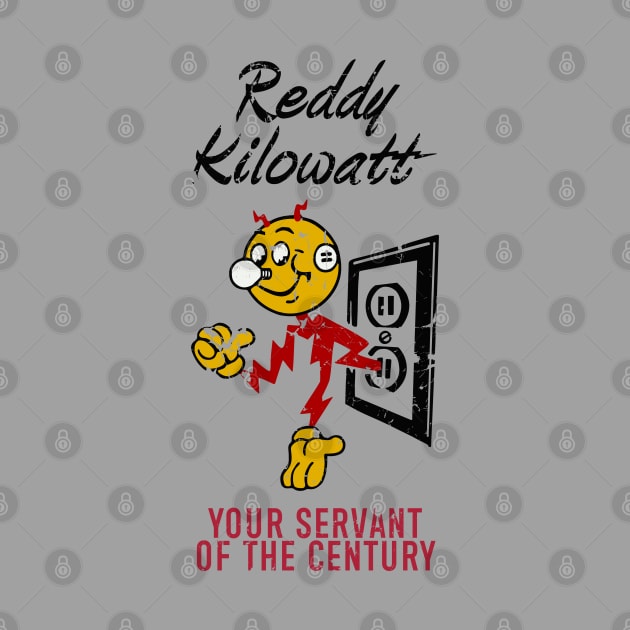 Reddy Kilowatt - Vintage Retrocolor by Sayang Anak