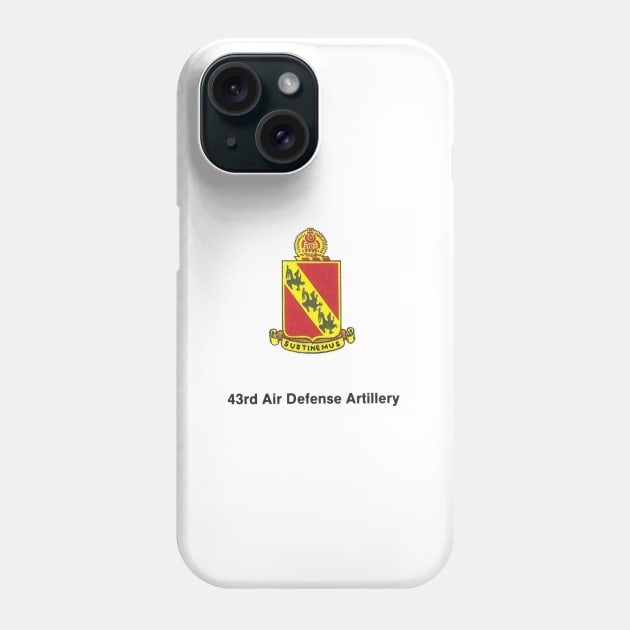 43rd Air Defense Artillery Phone Case by Limb Store