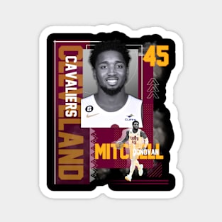 Donovan Mitchell 45 Magnet