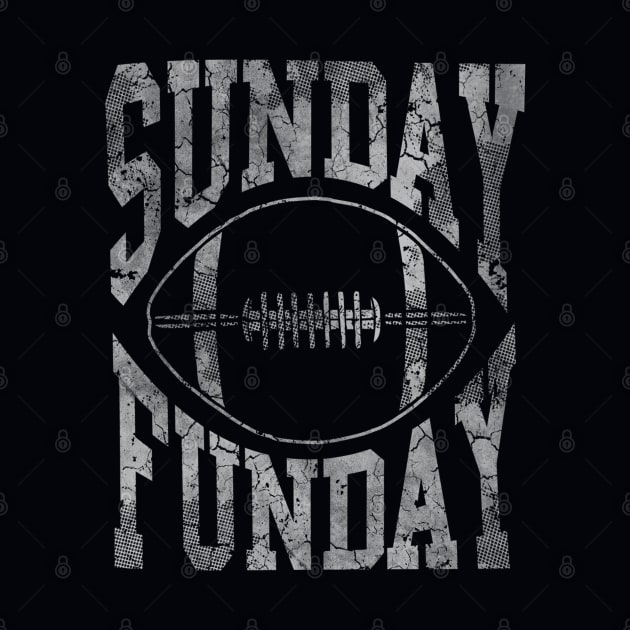 Sunday Funday Football Retro Fade by E