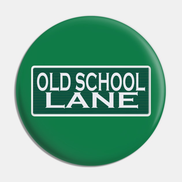 Old School Lane Pin by manic_expression