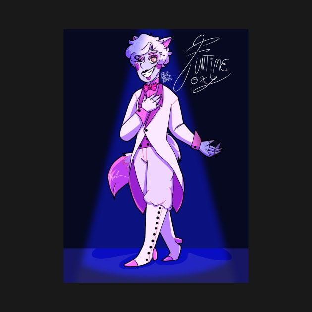 Funtime Foxy Gijinka by spaceagebarbie