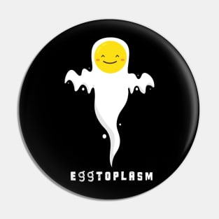 Eggtoplasm - ghost egg Pin