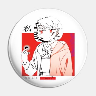 Her Blue Sky ''ME?'' V2 Pin