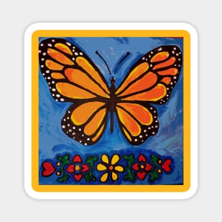 Monarch Butterfly Magnet