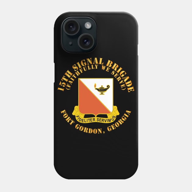 15th Signal Brigade - DUI - Fort Gordon, GeorgiaX 300 Phone Case by twix123844