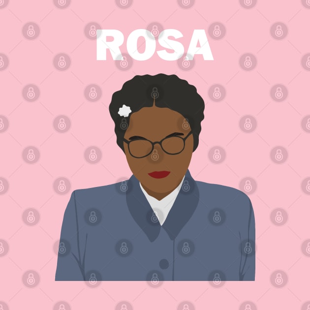 Rosa Parks - Minimalist by valentinahramov