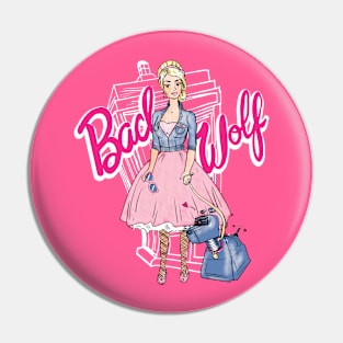 Bad Wolf Barbie Pin