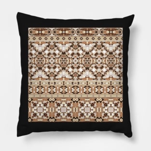 Ethnic patterns in oriental style. Pillow