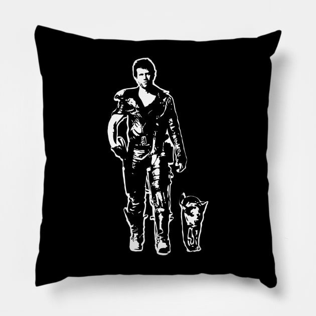 Mod.1 Mad Max The Road Warrior Pillow by parashop