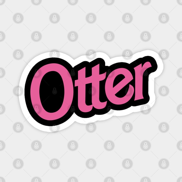 Otter Magnet by byb