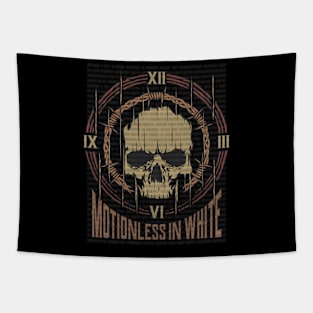 Motionless In White Vintage Skull Tapestry