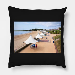 The promenade, Barry Island Pillow