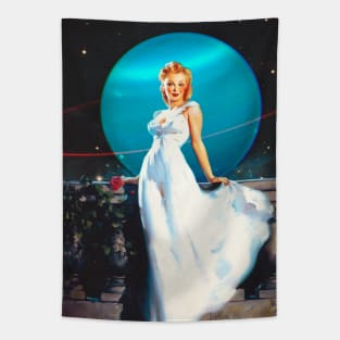 Uranus Woman Tapestry