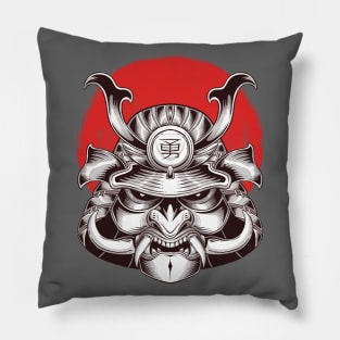 BRAVE SAMURAI MASK Pillow