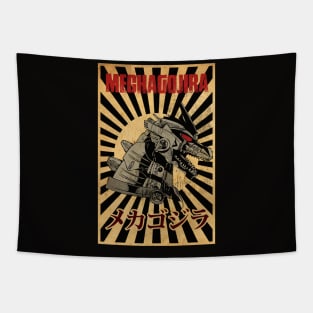 Vintage Mecha Monster Tapestry