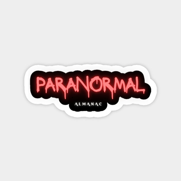 paranormal graffiti Magnet by Paranormal Almanac