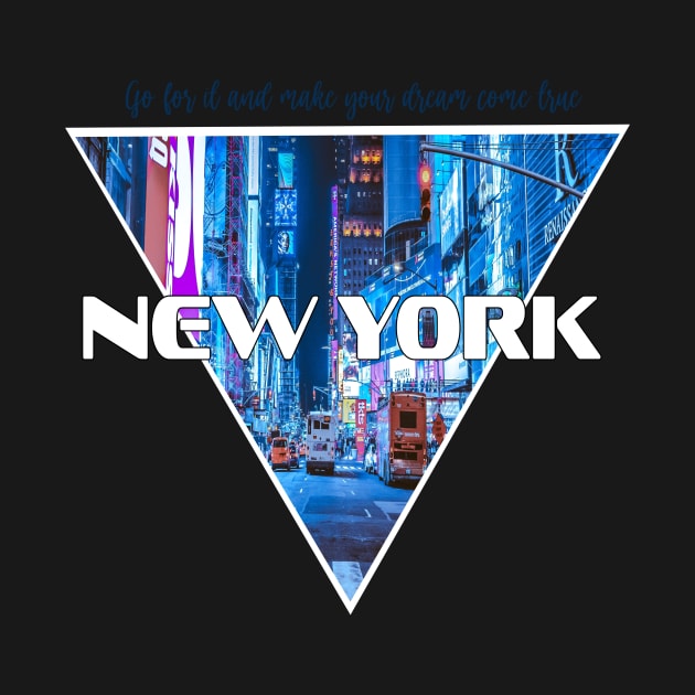 simple newyork timesquare roadtrip by grafitytees