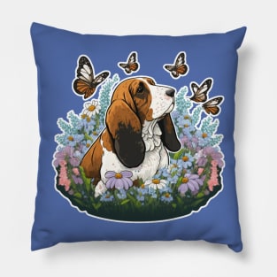 Basset Hound Pillow