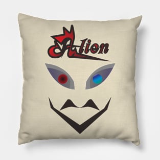 hipster alien Pillow