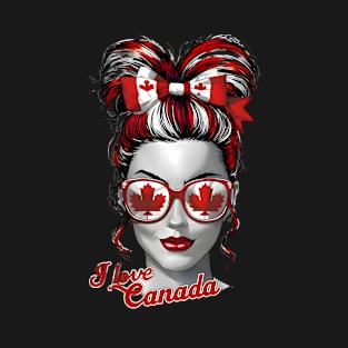 canadian woman T-Shirt